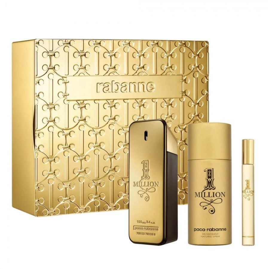Paco Rabanne 1 Million Eau de Toilette Gift Set 100ml + 150ml Deo-1