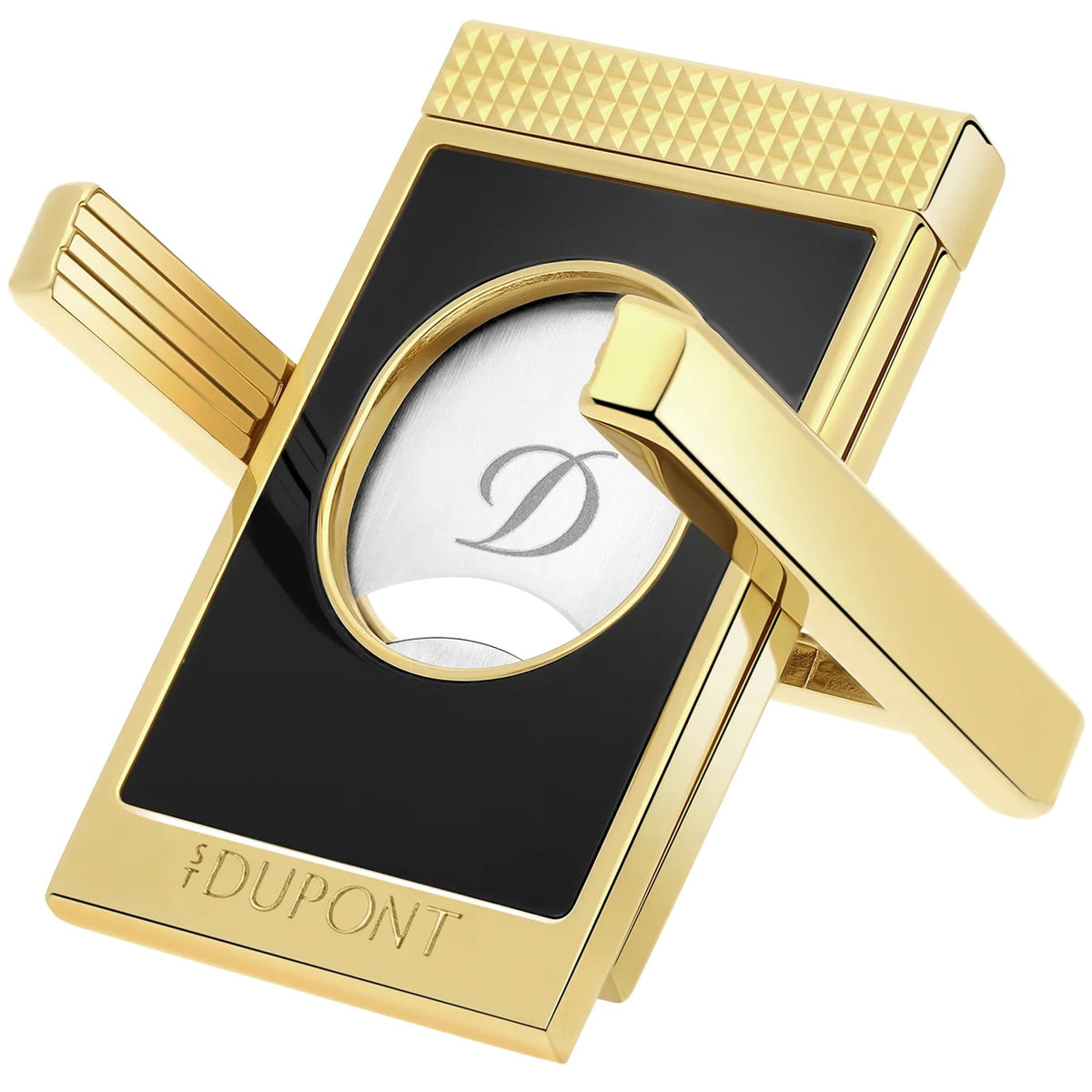 S.T. Dupont Cigar Cutter Stand Black & Gold – 003393