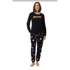 DKNY YI80122 black long-sleeve pyjama set