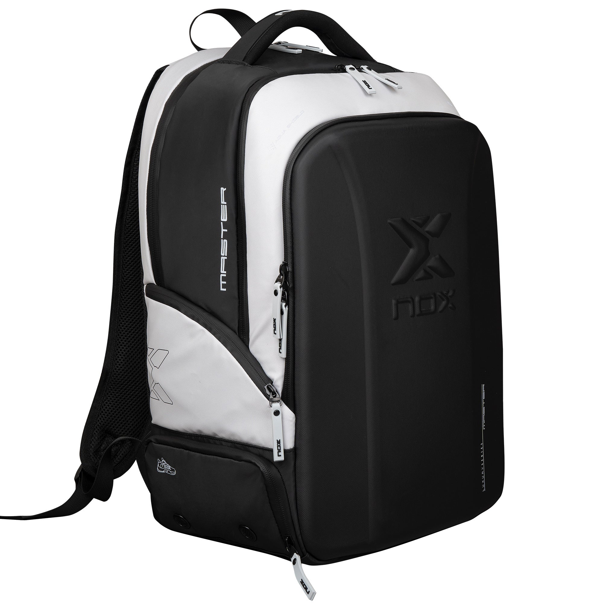 Nox Luxury Master Series Padel Backpack 30L Black/White-1