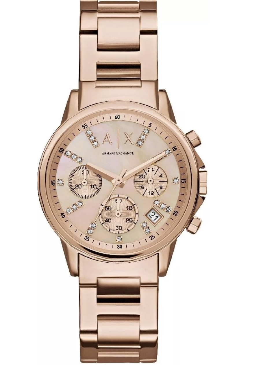 Armani Exchange AX4331 Lady Banks Women's Chronograph 36mm Two-Tone-1