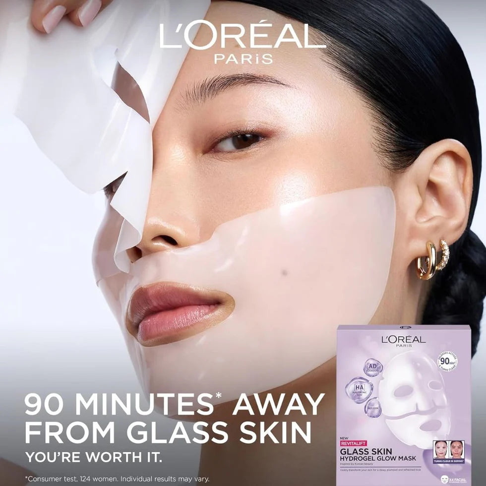 L’Oréal Revitalift Glass Skin Hydrogel Glow Mask Hydrating