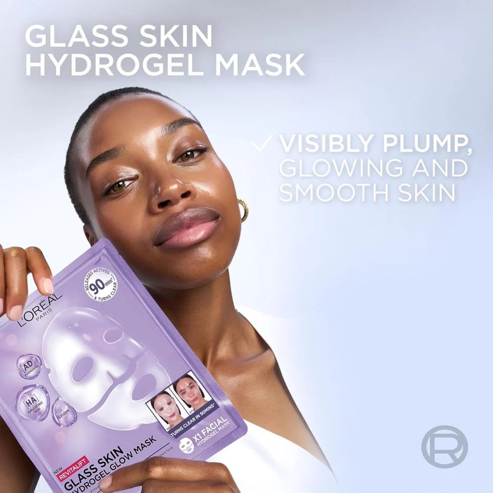 L’Oréal Revitalift Glass Skin Hydrogel Glow Mask Hydrating