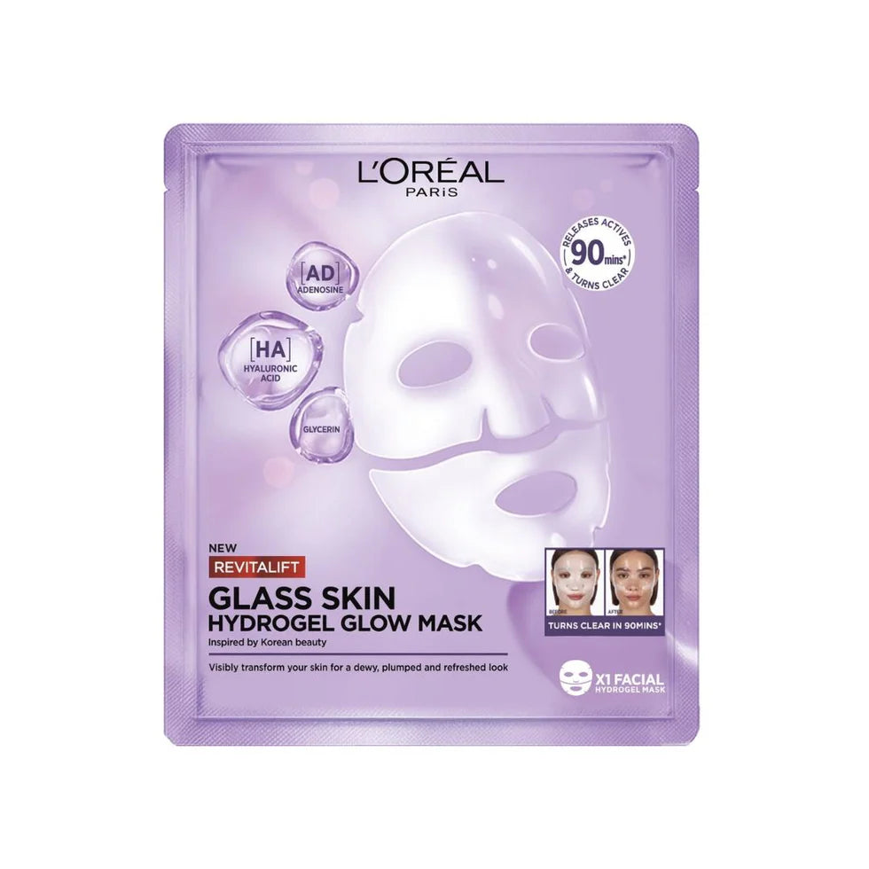 L’Oréal Revitalift Glass Skin Hydrogel Glow Mask Hydrating