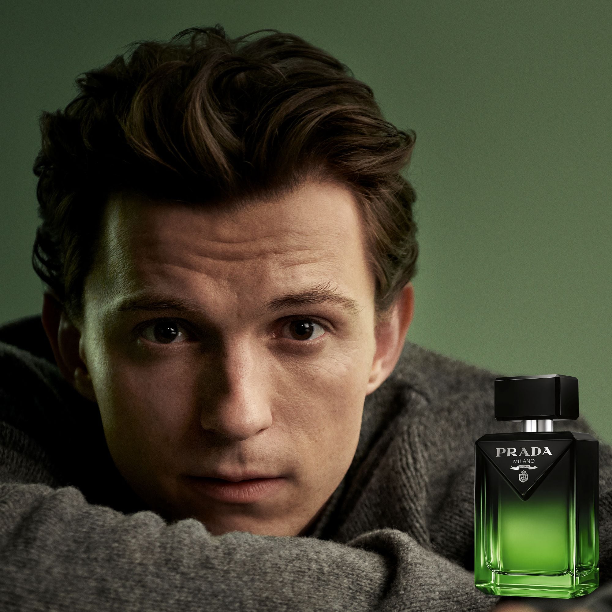 Prada Paradigme Le Parfum official Tom Holland campaign
