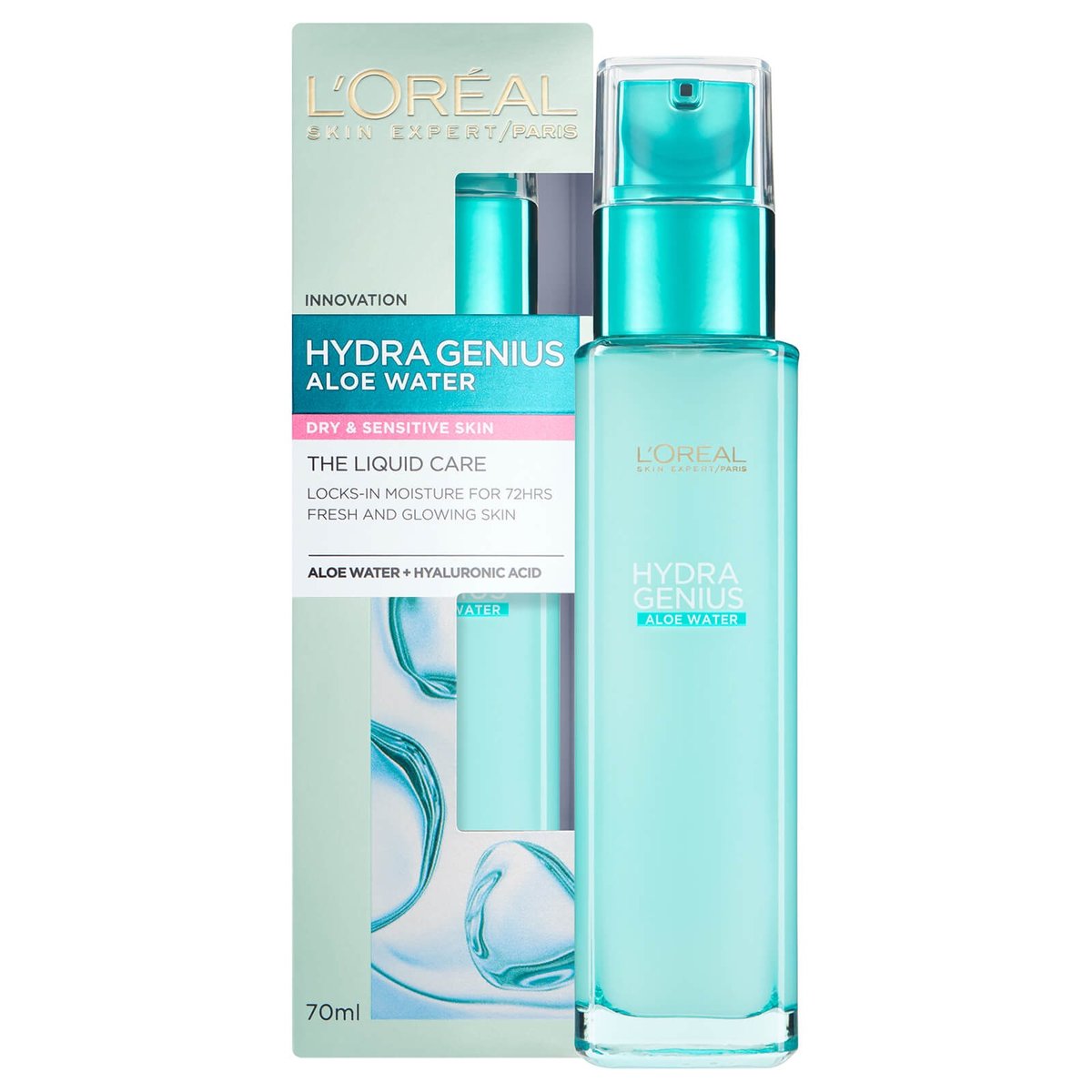 L'Oréal Paris Hydra Genius Aloe Water Moisturizer Dry & Sensitive-1