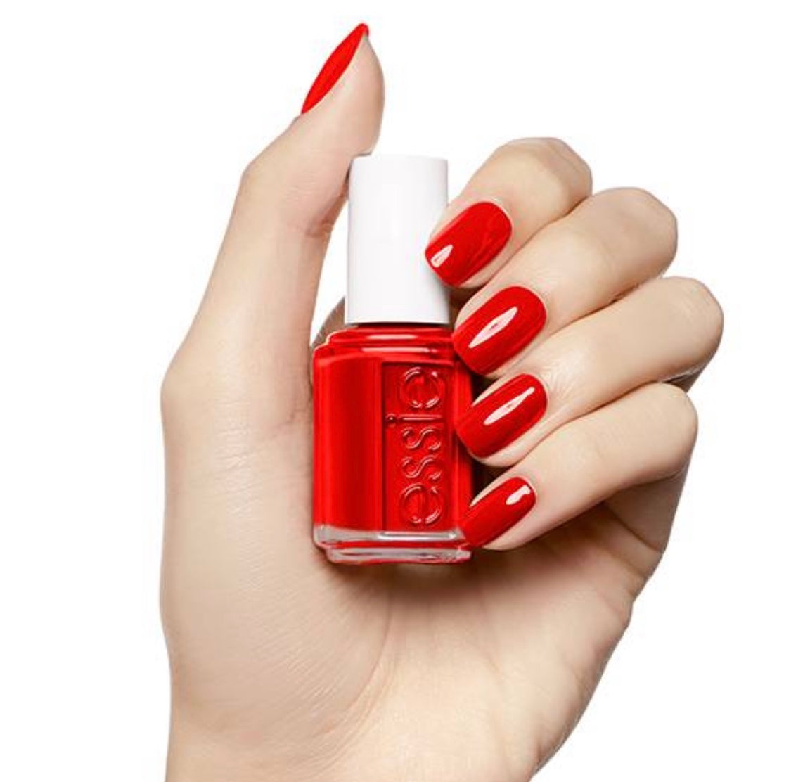 Essie Aperitif 59 Nail Polish Creamy Red High-Shine Enamel-1
