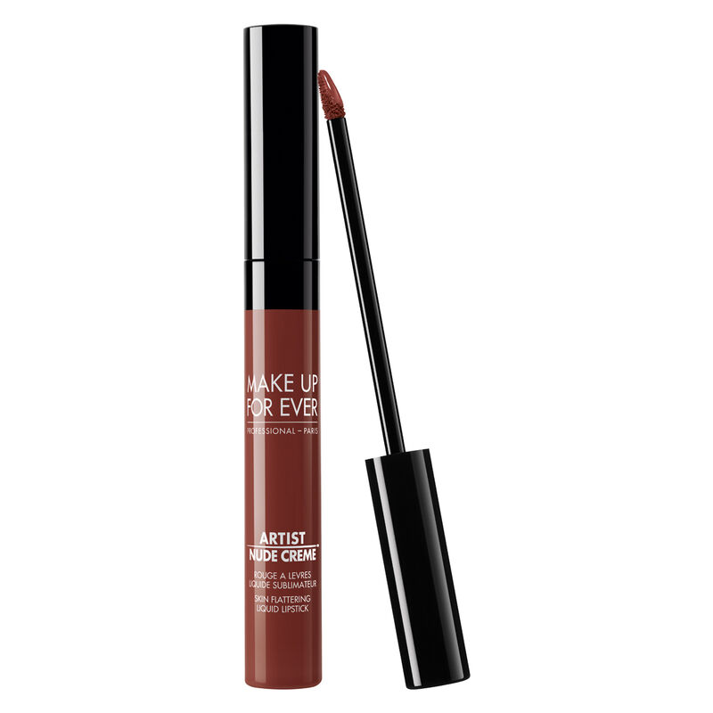 Make Up For Ever Artist Nude Crème Liquid Lipstick Shade 12 Bare Satin-1