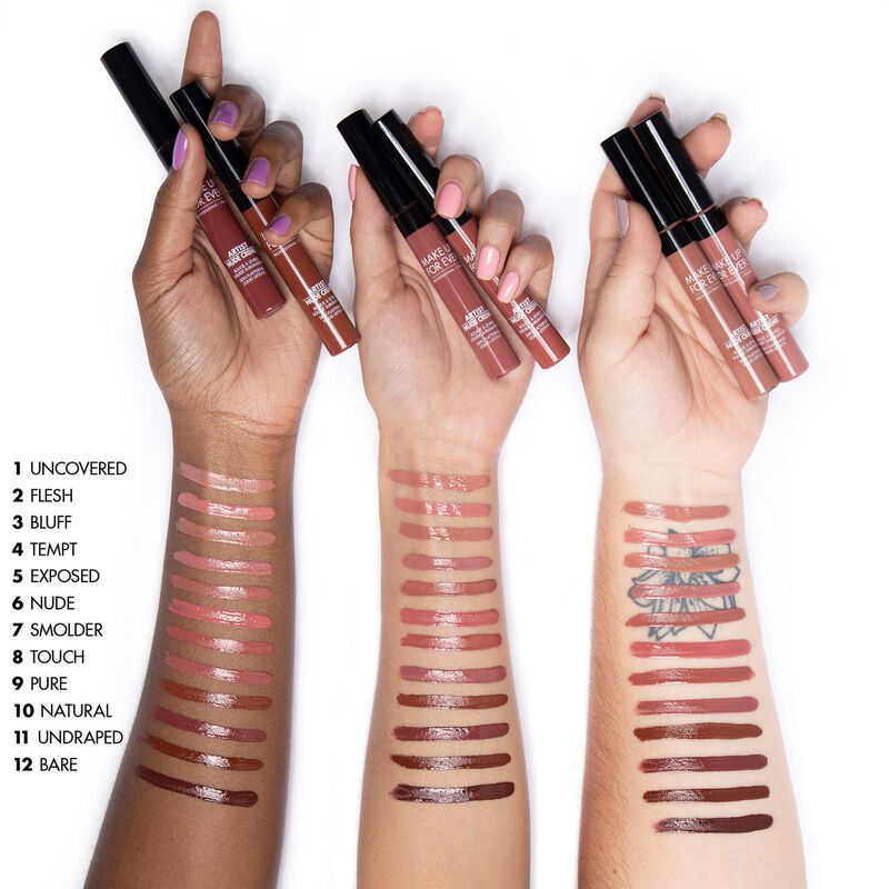 Make Up For Ever Artist Nude Crème Liquid Lipstick Shade 12 Bare Satin-3